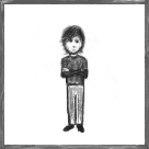 postać męska pióromana